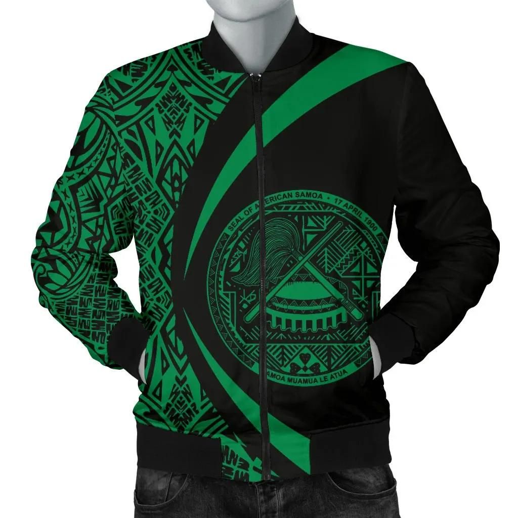 American Samoa Men's Bomber Jacket - Circle Style 04 J4 Bomber Jacket American Samoa Men's Bomber Jacket - Circle Style 04 J4 Bomber Jacket