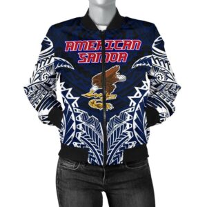American Samoa Premium Women's Bomber Jacket A7 Bomber Jacket