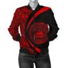 American Samoa Women's Bomber Jacket - Circle Style 06 J4 Bomber Jacket