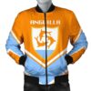 Anguilla Coat Of Arms Men Bomber Jacket Lucian Style J5W Bomber Jacket