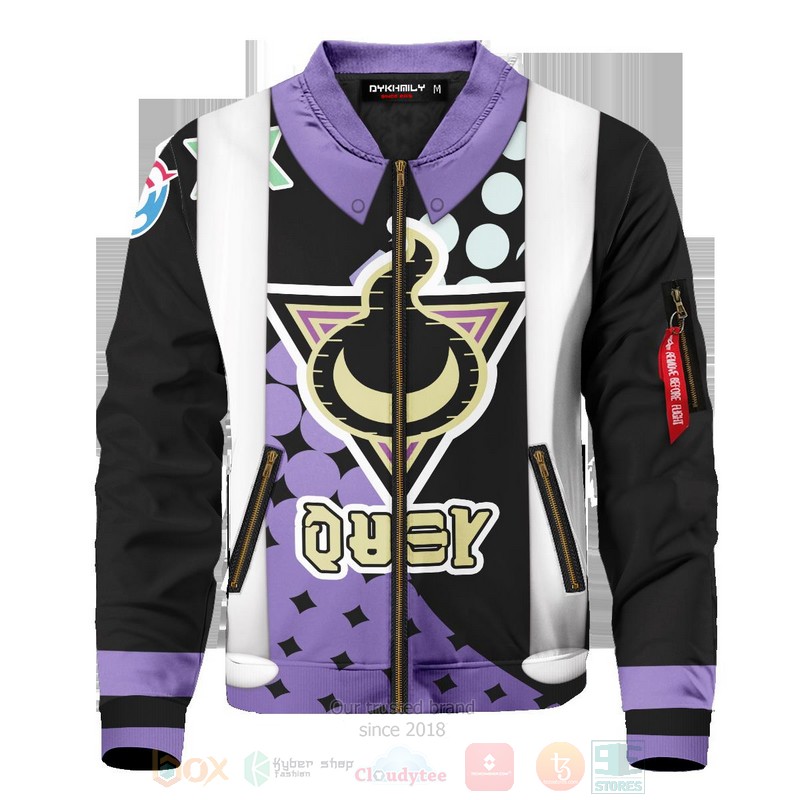 Anime Allister Stow On Side Gym Bomber Jacket Anime Allister Stow On Side Gym Bomber Jacket