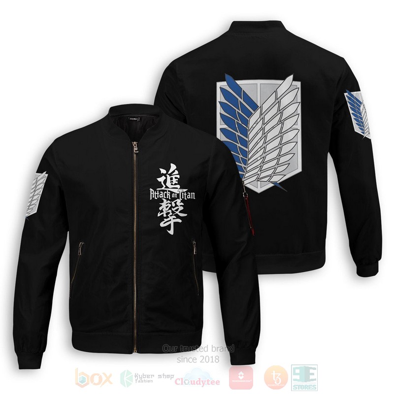Anime Attack On Titan Bomber Jacket Anime Attack On Titan Bomber Jacket