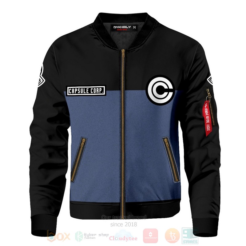 Anime Capsule Corp Bomber Jacket Anime Capsule Corp Bomber Jacket