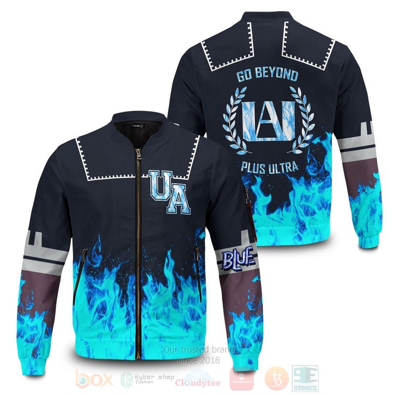 Anime Dabi Cremation Bomber Jacket Anime Dabi Cremation Bomber Jacket