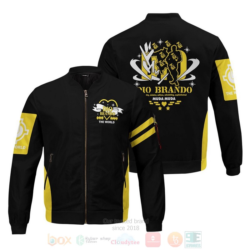 Anime Dio Brando Bomber Jacket Anime Dio Brando Bomber Jacket