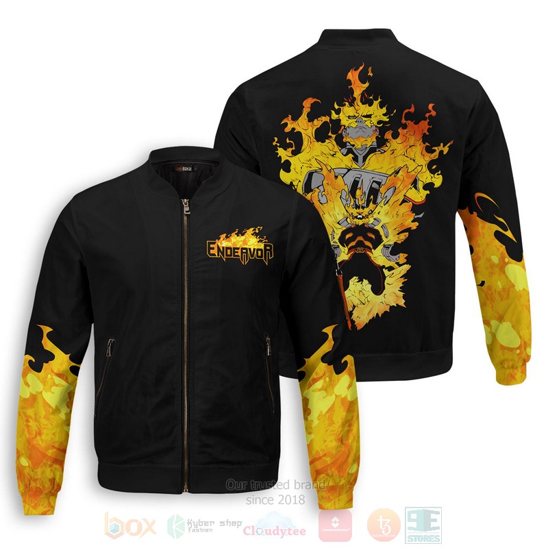 Anime Endeavor Spirit Bomber Jacket Anime Endeavor Spirit Bomber Jacket