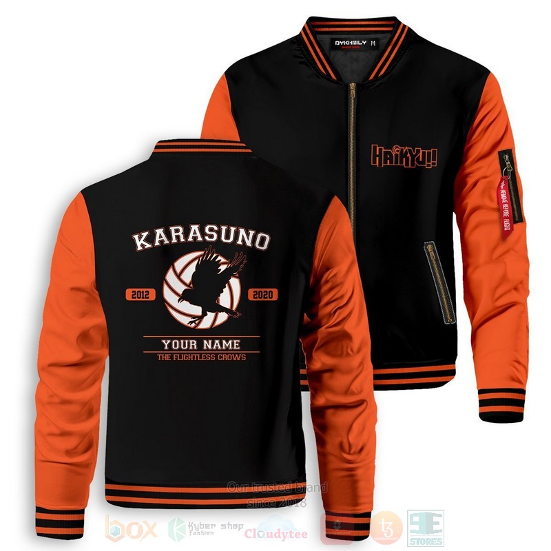 Anime Flightless Crows Personalized Bomber Jacket Anime Flightless Crows Personalized Bomber Jacket