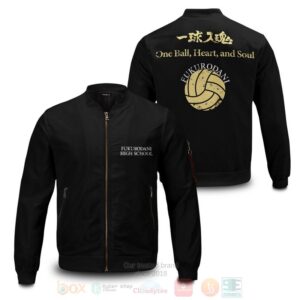 Anime Fukurodani Rally Bomber Jacket