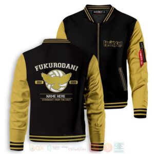Anime Fukurodani Strongest From The East Personalized Bomber Jacket