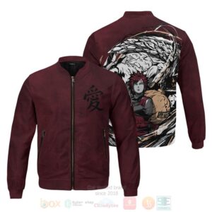 Anime Gaara Shukaku Bomber Jacket