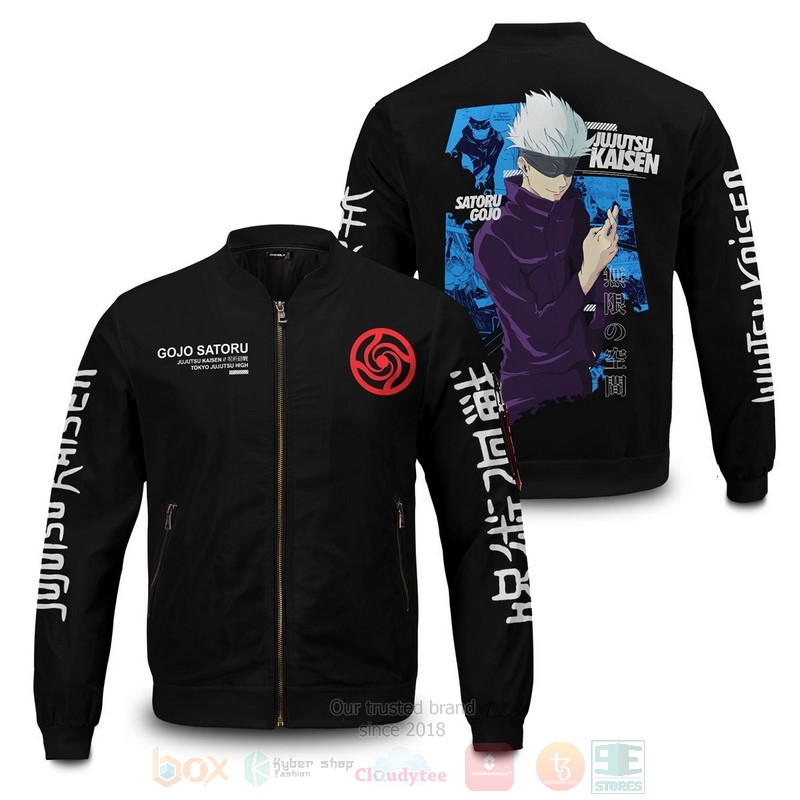 Anime Gojo Bomber Jacket Anime Gojo Bomber Jacket