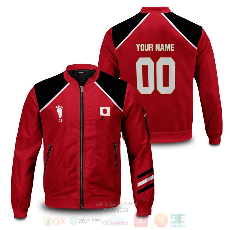 Anime Haikyuu National Team Personalized Bomber Jacket Anime Haikyuu National Team Personalized Bomber Jacket
