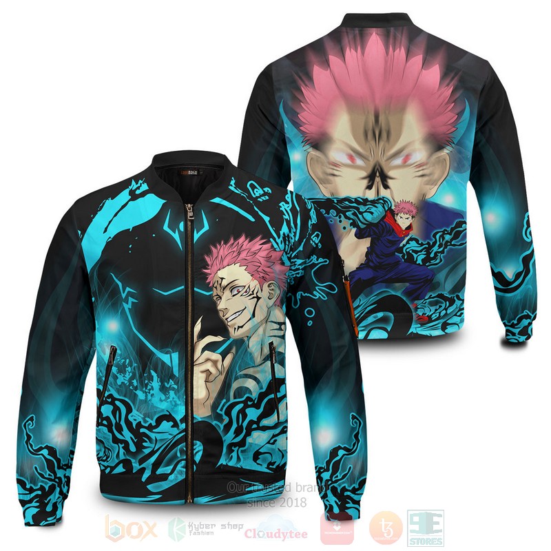 Anime Itadori Spirit Bomber Jacket Anime Itadori Spirit Bomber Jacket