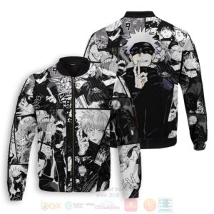 Anime Jujutsu Kaisen Gojo Bomber Jacket