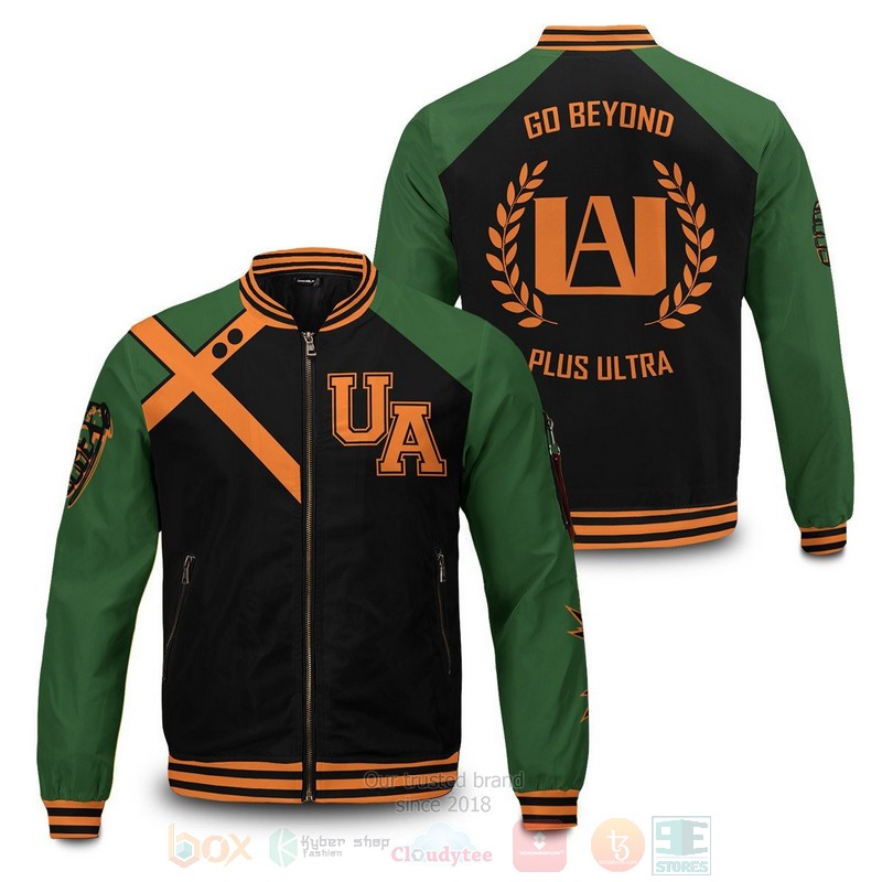 Anime Katsuki Explosion Bomber Jacket Anime Katsuki Explosion Bomber Jacket