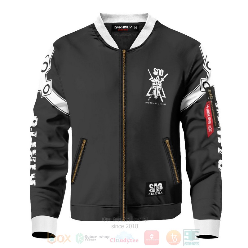 Anime Kazuto Kirigaya Bomber Jacket Anime Kazuto Kirigaya Bomber Jacket