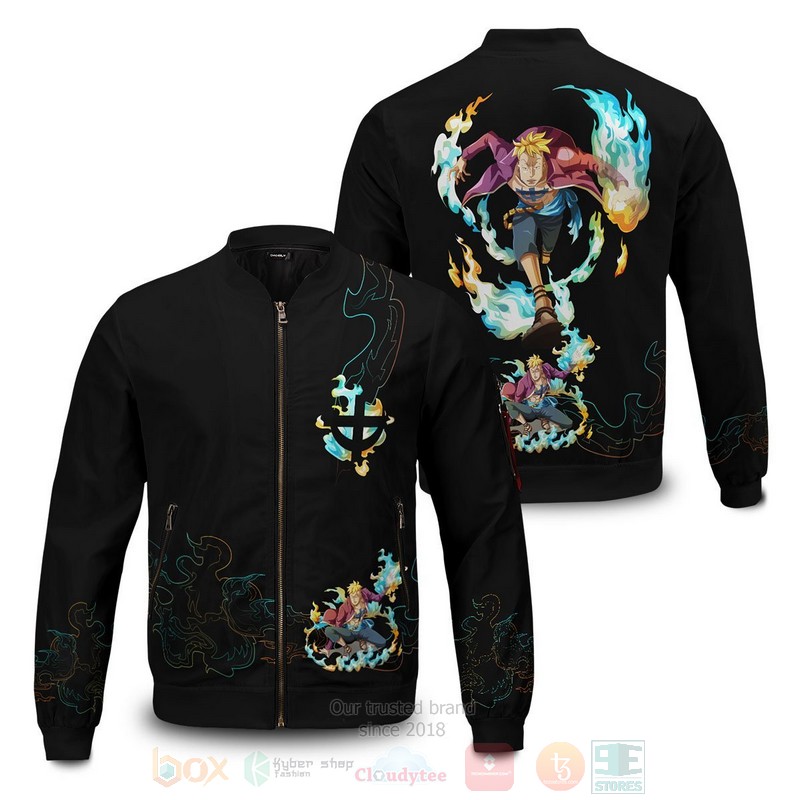 Anime Marco Spirit Bomber Jacket Anime Marco Spirit Bomber Jacket