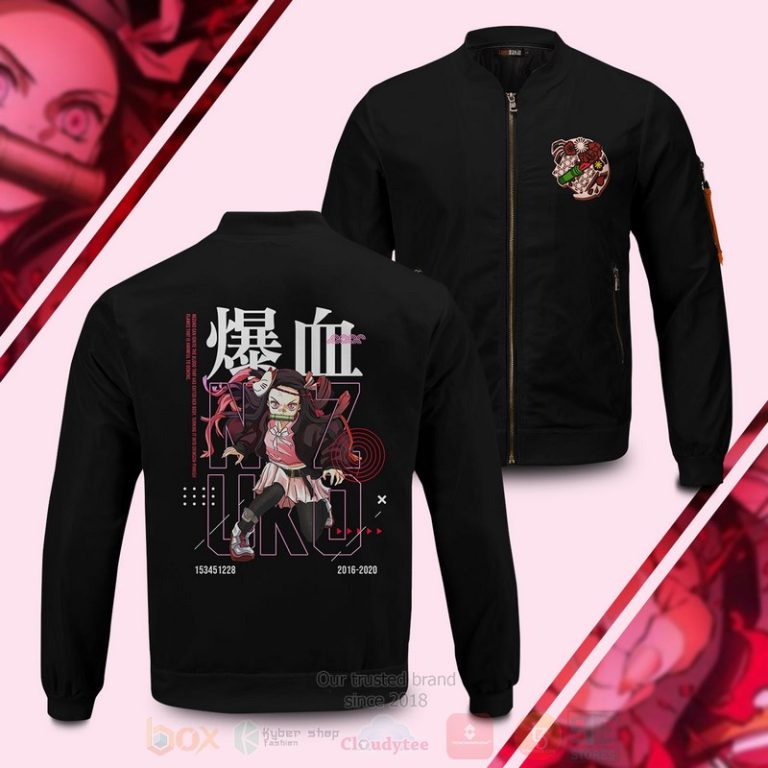 Anime-Nezuko-Stwear-Bomber-Jacket-1
