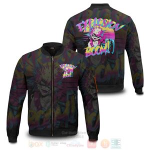 Anime Retro Bakugo Bomber Jacket