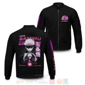 Anime Satoru Gojo Bomber Jacket