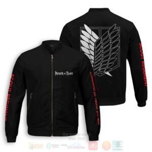 Anime Shingeki No Kyojin Bomber Jacket