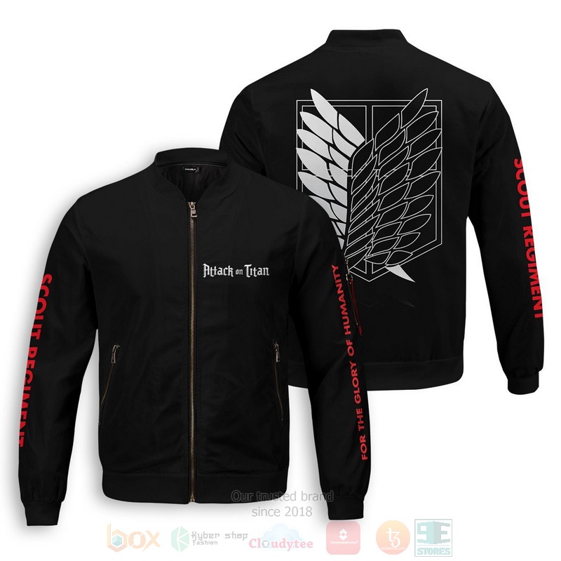 Anime Shingeki No Kyojin Bomber Jacket Anime Shingeki No Kyojin Bomber Jacket