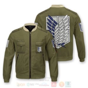 Anime Survey Corps Uniform Personalized Bomber Jacket