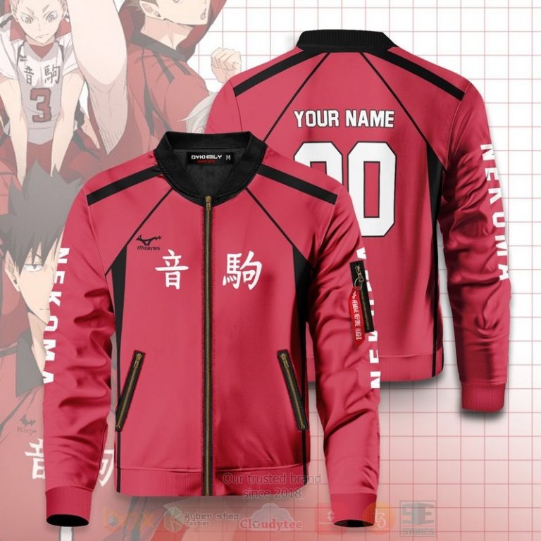 Anime-Team-Nekoma-Personalized-Bomber-Jacket-1