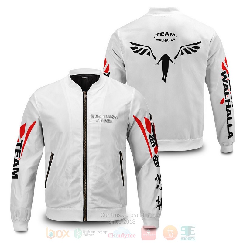 Anime Valhalla Bomber Jacket Anime Valhalla Bomber Jacket