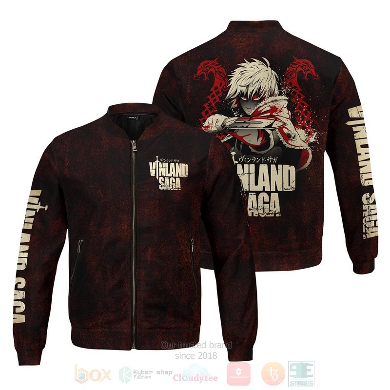 Anime Vinland Saga Bomber Jacket Anime Vinland Saga Bomber Jacket