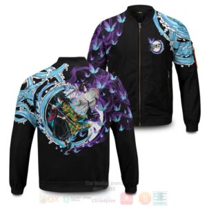 Anime Yin Yang Giyu Shinobu Bomber Jacket