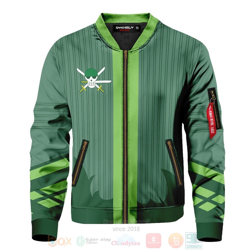 Anime Zoro Bomber Jacket Anime Zoro Bomber Jacket