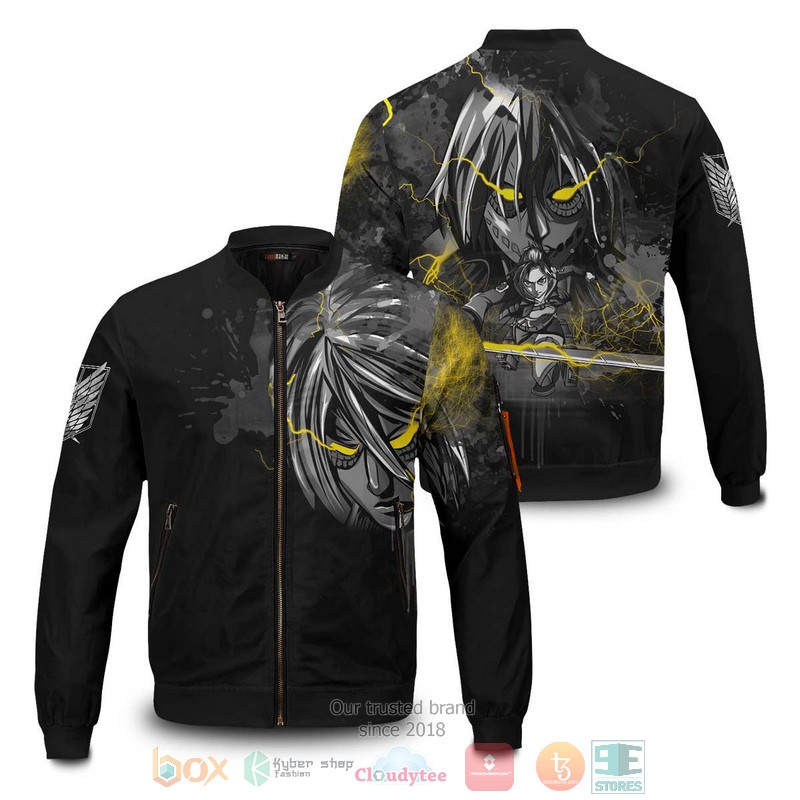 Annie Summoning Titan Bomber Jacket 2 Annie Summoning Titan Bomber Jacket 2
