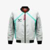 Aoba Johsai High Bomber Jacket Custom Haikyuu Cosplay Costumes Bomber Jacket