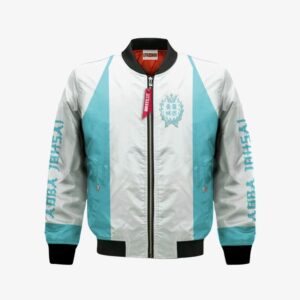 Aoba Johsai High Bomber Jacket Custom Haikyuu Cosplay Costumes Bomber Jacket
