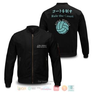 Aoba Johsai Rally Bomber Jacket