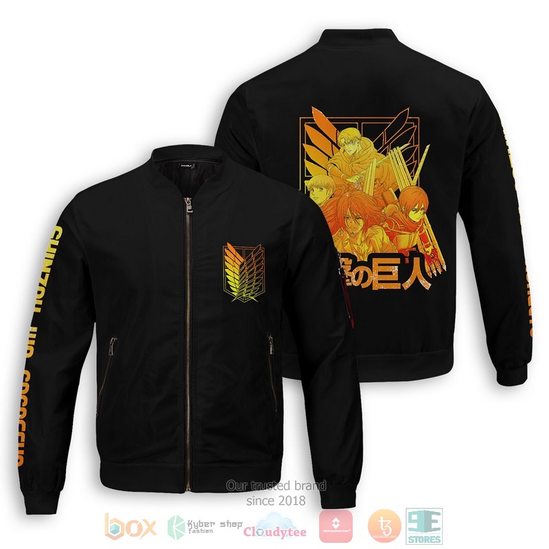 Aot Power Four Bomber Jacket Aot Power Four Bomber Jacket