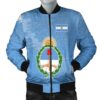 Argentina Of The Congo Christmas Coat Of Arms Men Bomber Jacket X Style J78 Bomber Jacket