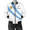 Argentina Special Flag Women's Bomber Jacket A7 Bomber Jacket