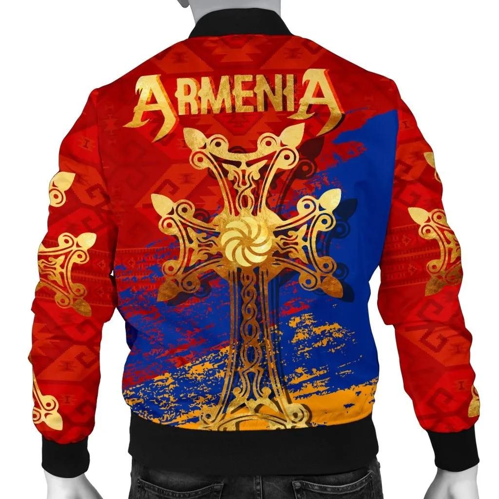Armenian Cross Special Men's Bomber Jacket A7 Bomber Jacket Armenian Cross Special Men's Bomber Jacket A7 Bomber Jacket