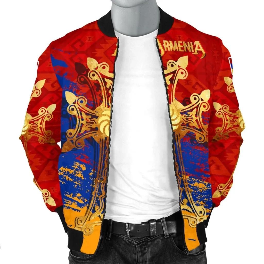 Armenia-Khachkar-Armenian-Cross-Special-Mens-Bomber-Jacket-A7-Bomber-Jacket-2