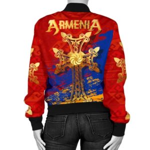 Armenian Cross Special Women's Bomber Jacket A7 Bomber Jacket