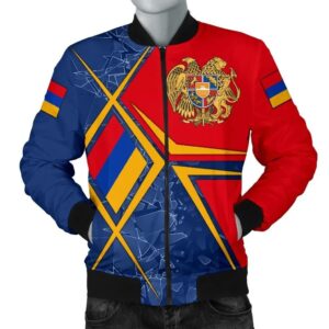 Armenia bMen's Bomber Jacket - Armenia Legend - BN15 Bomber Jacket