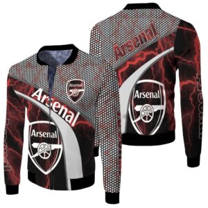 Arsenal Fc For Fans 3D Bomber Jacket