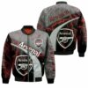 Arsenal Fc For Fans 3D T Shirt Hoodie Sweater Jersey Bomber Jacket Model 393 Bomber Jacket