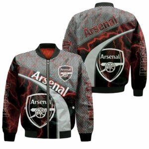 Arsenal Fc For Fans 3D T Shirt Hoodie Sweater Jersey Bomber Jacket Model 393 Bomber Jacket