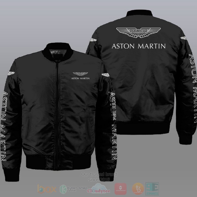 Aston Martin Car Bomber Jacket Aston Martin Car Bomber Jacket