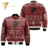 Atlanta Falcons Ugly Christmas Full Print Bomber Jacket