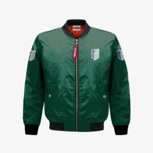 Attack On Titan Scout Regiment Bomber Jacket Cosplay Costumes