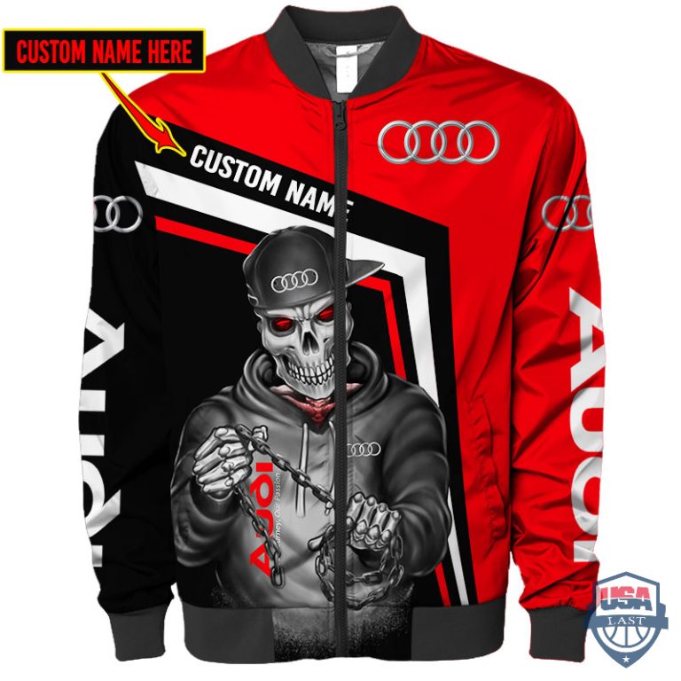 Audi-Ghost-Rider-Custom-Name-Bomber-Jacket-1
